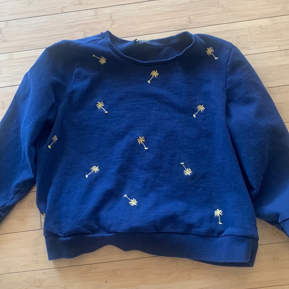 Blue sweater